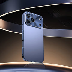 Phone Case: Magnetic Metal Phone Case for iPhone 17 Pro Max 2-in-1 Design Aluminum Alloy Frame Backplate Ultra Thin Protective Cover Comes