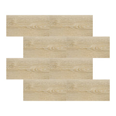 36-Pack High-Quality Self Adhesive Floor Tiles, 15x30cm Peel and Stick SPC Vinyl Planks for Kitchen, Bathroom, Bedroom & Living Room, Realistic Stone/ Wood Look Efffect Waterproof PVC Flooring, Easy DIY Installation