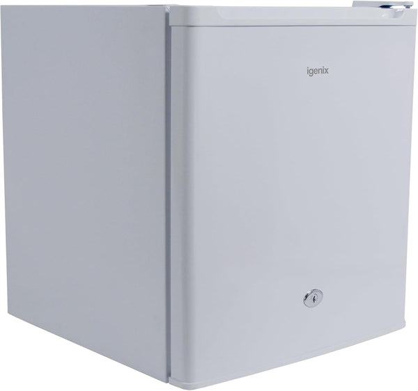 Igenix IG3751BL Table Top Mini Freezer with 33 Litre Capacity, 1 Wire Shelf, Reversible and Lockable Door, Black
