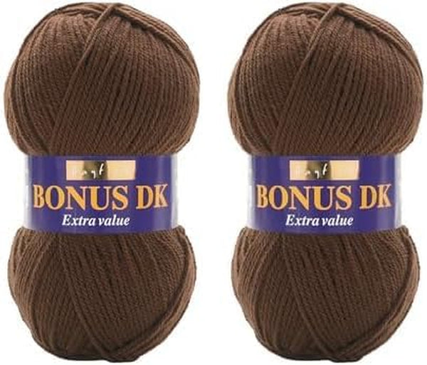 Sirdar Hayfield Bonus DK Double Knitting, White (961), 100G