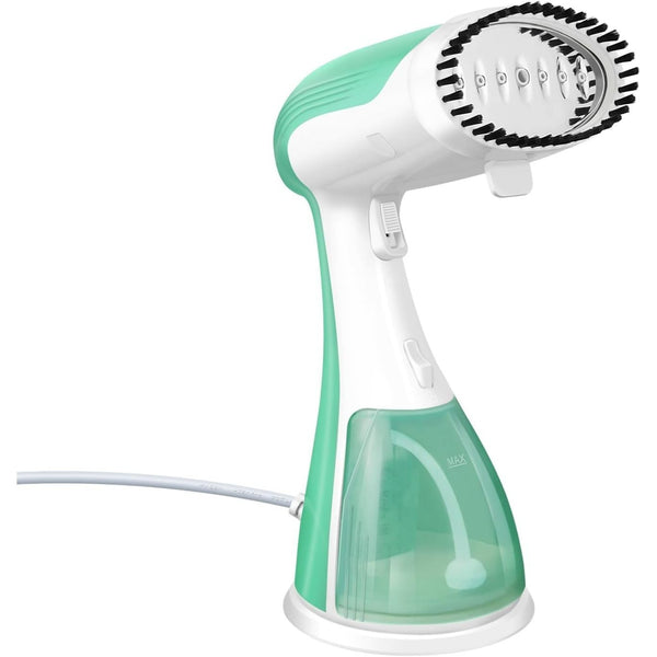1800W Handheld Clothes Steamer, Portable Garment Steamer Clothing for Home Office Travel, 30s Fast Heat-up Powerful steam Iron with 300ML Large Water Tank, Mini Compact Fabric Wrinkle Remover