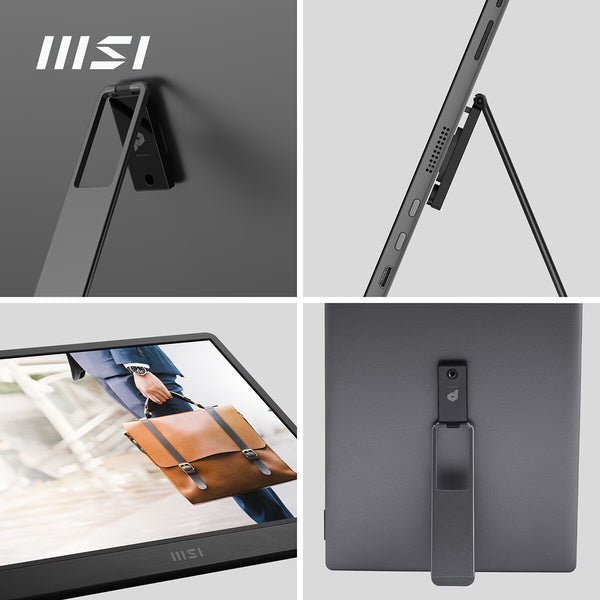 MSI MP161 E2U Full HD 60Hz IPS Portable Monitor, 9S6-3PB70H-042