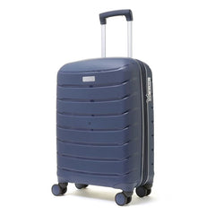 Rock Prime 3 Piece Hardside Luggage Set in Navy