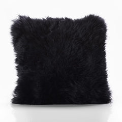 Bowron Single Sided Sheepskin Cushion, 35 X 35Cm in 7 Colours