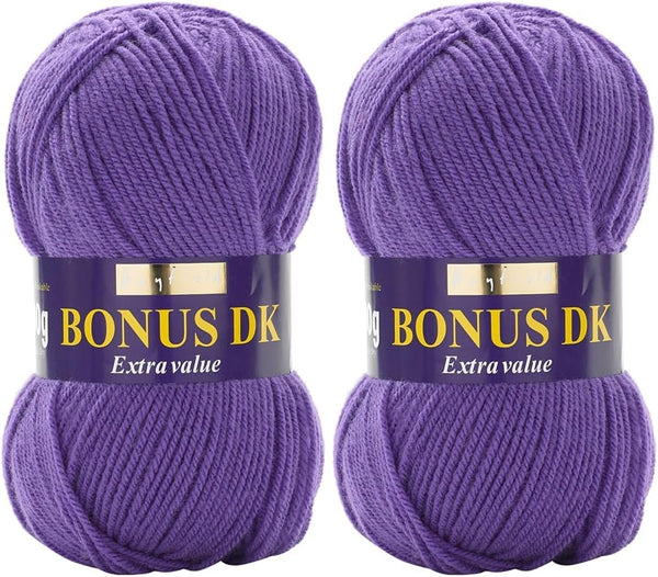 Sirdar Hayfield Bonus DK Double Knitting, White (961), 100G