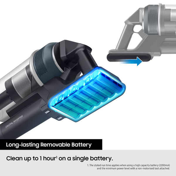 Samsung Bespoke Jet plus Stick Vacuum Cleaner, VS20B95823W/EU