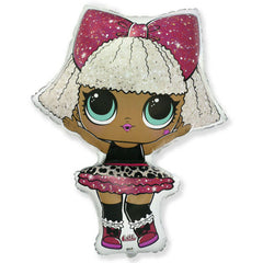 LOL Surprise Diva Doll Supershape Foil Balloon