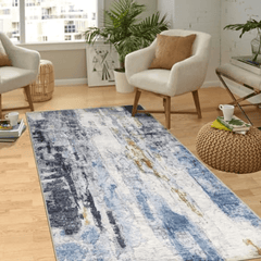 1pc Area Rug Modern Abstract Living Room Boho Art Bedroom Dining Room Nursery Lounge Home Office Grey/ , Home Practical Carpet Round and Rectangular