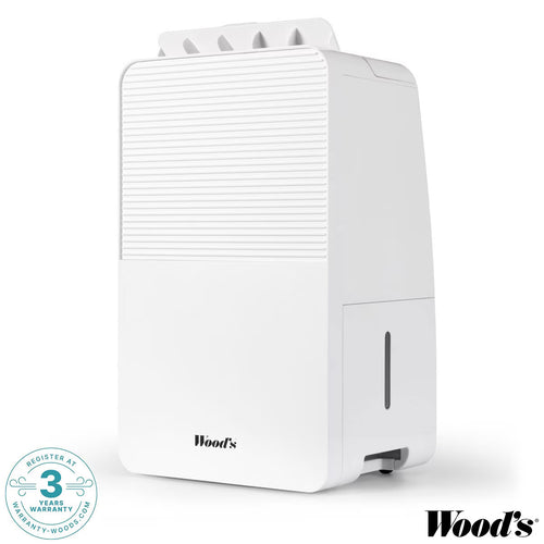 Wood'S 10L Dehumidifier MDK11, for Rooms 50M² (538 Ft²)
