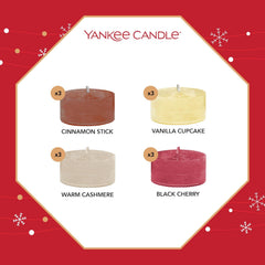Yankee Candle Advent Calendar 2025 Wreath | Scented Candles Gift Set | 24 Scented Tea Lights and 1 Tea Light Holder | Gifts for Women