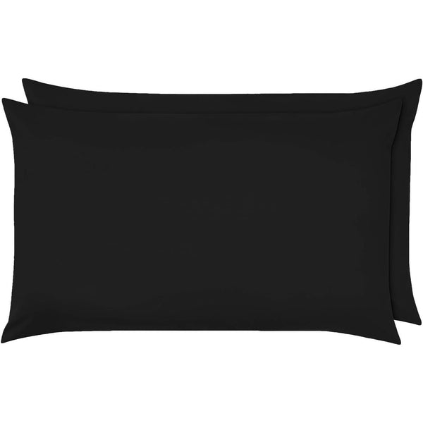 Pack of 2 Soft touch Ultra-Fine 100% Cotton Pillowcase, Envelope Closure Pillow Covers, Available in a Variety of Colours