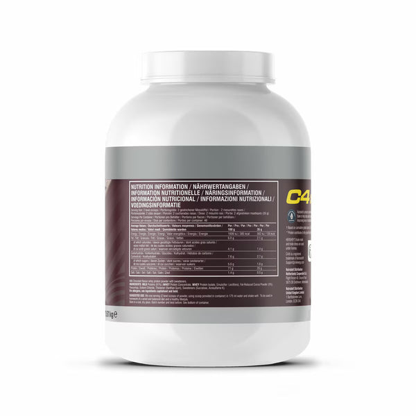 C4 Hersheys Chocolate Whey Protein Powder 1.6Kg
