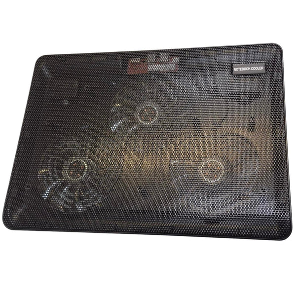 Laptop Cooling Pad 3/5 Fans Adjustable Stand USB Quiet Cooler with LED for 12–17 Inch Notebook