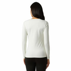 32 Degrees Heat Neo Plush Base Layer Top 2 Pack in Brown & Cream