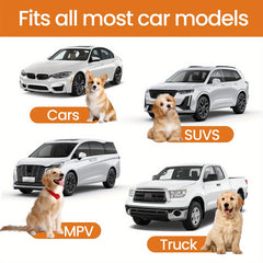 Full Coverage Anti-slip Waterproof Car Boot Liner Pet Seat Cover Dog Trunk Mat