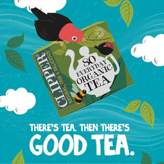 Clipper Organic Everyday Fairtrade Teabags | Black Tea Bags | Natural, Unbleached, Plant-Based Biodegradable & Sustainable Teabags | Eco Conscious, Non GM & Fair Trade Tea (80 Teabags)