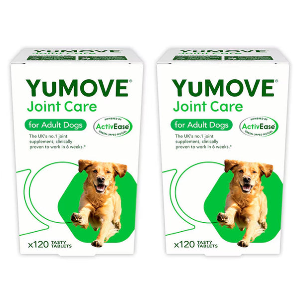 Yumove Joint Care for Adult Dogs, 2 X 120 Tabs
