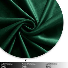 2pcs Premium Velvet Blackout Curtains – High-Quality Thermal Insulated Room Darkening Window Drapes, Light-Blocking Rod Pocket Curtains for Living Room Decor, Bedroom, Machine Washable Home Decorations