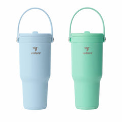 Base Brands Chiller Go Insulated Mug 940Ml, 2 Pack in 2 Colour Sets