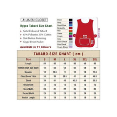 Pack of 2 Tabard Apron | Aprons for Men, Women, and Ladies | Professional Cooking Aprons with 2 Pockets | Adjustable Kitchen Apron for Baking, BBQ, Grilling, Gardening, Crafting, Cleaning, Painting, Barista, Restaurant Work | Cute & Stylish Gift Apron for