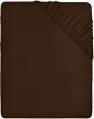 Utopia Bedding Fitted Sheet Double, Grey - Deep Pocket 14 Inch (35 Cm) - Easy Care - OEKO-TEX Certified - Soft Brushed Microfibre Fabric - Shrinkage and Fade Resistant - Bottom Sheet