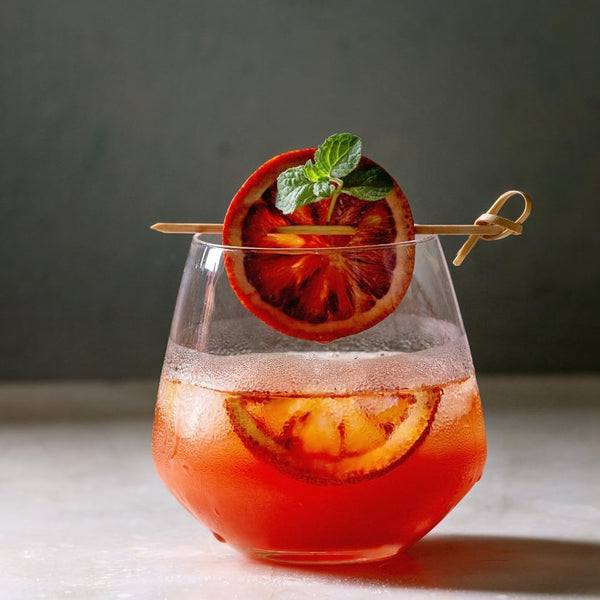 Drink Botanicals Ireland Dried Blood Orange Slices Wheels | 16+Slices | 100% Natural | for Cocktail Garnishing, Wreath, Cakes, Snacking, Infusions, Desserts | 1.76 Oz, 50 Grams |Resealable Kraft Pouch