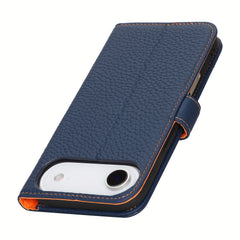 Phone Case: Magnetic Closure Genuine Leather Wallet Case for iPhone 17 Series RFID Blocking 4 Card Slots Premium Protection for 17 Pro Max 17 Air 17 Pro