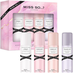 Miss So...? Mini Galore Womens Body Fragrance Gift Set 4X50Ml