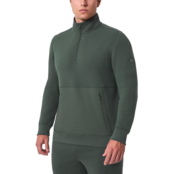 Mondetta Men'S Tyson Tech 1/4 Zip Fleece in Black