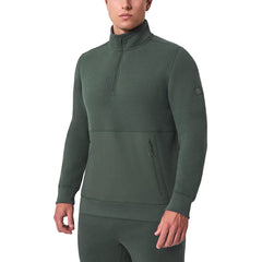 Mondetta Men'S Tyson Tech 1/4 Zip Fleece in Black