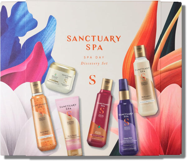 Sanctuary Spa Spa Day Discovery Gift Set, Vegan, Gift for Women, Birthday Gift, Womens Gift Sets, Self Care Gift