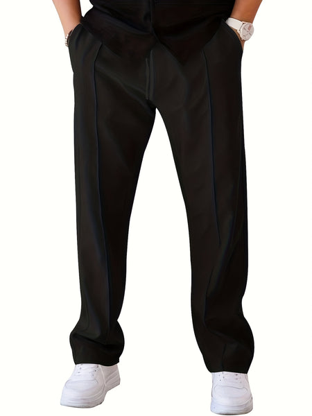 Men's Two-pc Pants, Fashionable Casual Trousers for Outdoor Wear