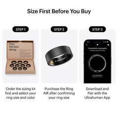 Ultrahuman Ring AIR Matte Grey