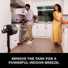 Shark FA300UK Flexbreeze Pro Mist Indoor & Outdoor Misting System in Charcoal Grey