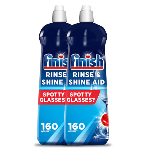 Finish Dishwasher Rinse Agent, 2 X 800Ml