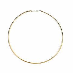 14Ct Yellow Gold Omega Chain Necklace