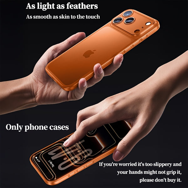 Phone Case - Sleek Case for Iphone 17 Pro Max with Matte Texture And Heat Dissipation Features, High-Quality Protective with Complete Lens Coverage, Drop-Resistant Design for Both Men And Women, Minimalist Phone Case