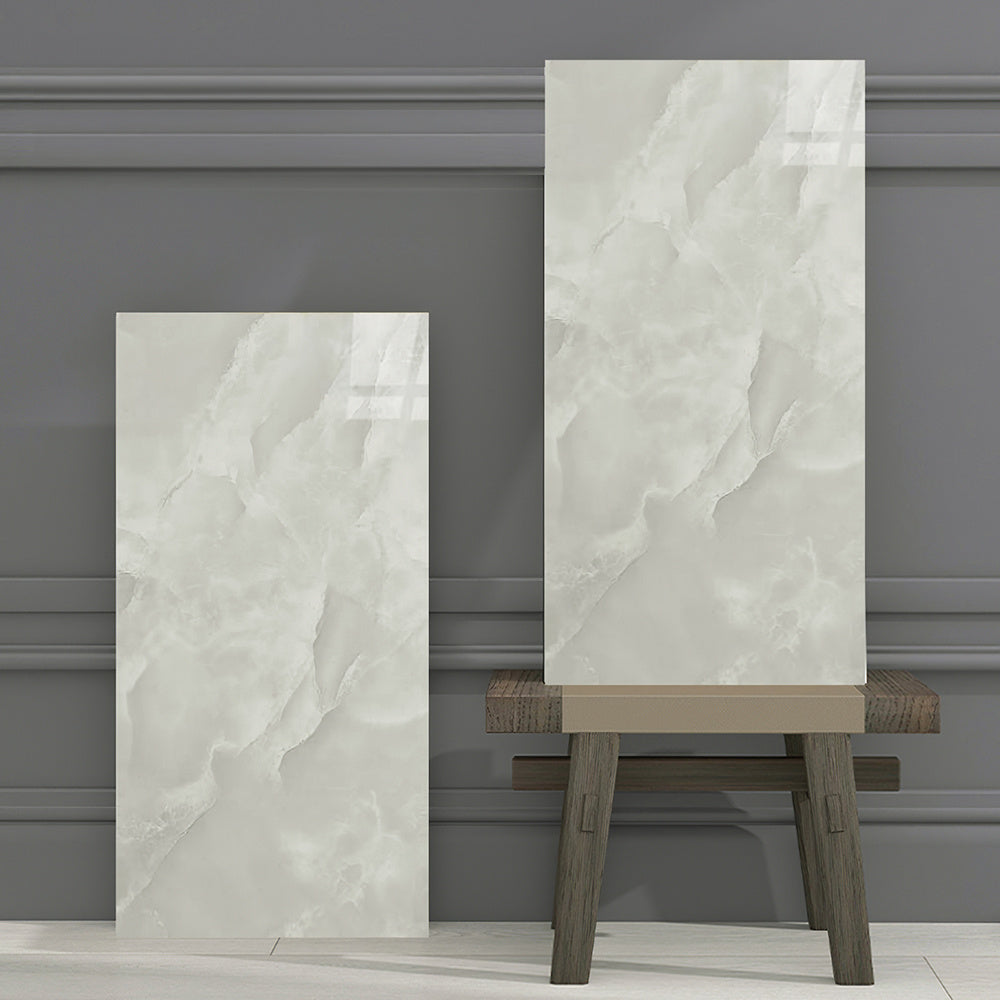 10pcs Imitation Marble Wall Tile Sticker for Toilet, Bathroom, Kitchen, Oil-Proof Waterproof Decorative Bathroom Stick on Wall Panels, Peel and Stick Wall Tiles for Kitchen, 30*60cm