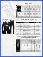 Fashion Men's Leisure Boutique Slim Fit Light Business Suit Set, Wedding Ball Dress Jacket + Vest + Pants 3pcs Suit.