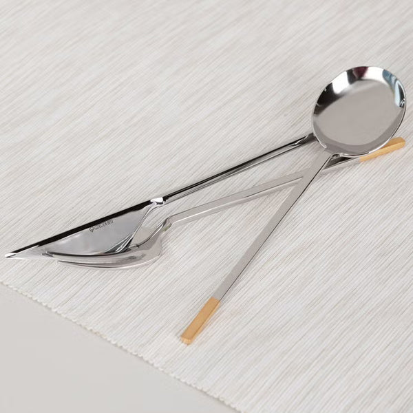 Golden Bell 18/10 Stainless Steel Cutlery Set, 24 Piece