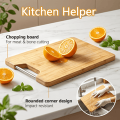 3/2/1pc Upgraded Large Chopping Board, High-quality Wooden Chopping Board, Food Safety, Durable Wood Blocks, Suitable for Meat, Cheese, Bread, Vegetables and Fruits, Ideal Kitchen Utensil, Perfect Gift for Families and Dormitories.