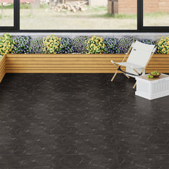 LIVINGANDHOME 10/20-Pack Marble Peel and Stick Floor Tiles - 12