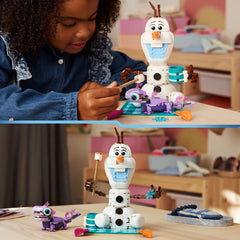 LEGO Frozen Olaf and Bruni'S Picnic Fun - Model 43287 (7+ Years)