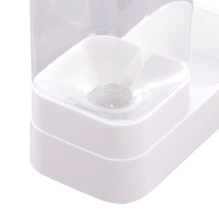 Pet Feeder Pets Food Feeder and Waterer Set 3.8L 2.1kg, 29*13.5*28.5cm, Travel Supply Feeder and Water Dispenser for Dogs Cats Pets Animals