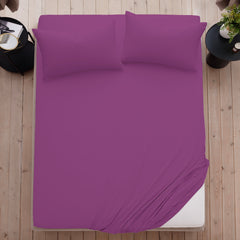 Surprise Colour Fitted Sheet OR Pillowcases | Ultra Soft Wrinkle Free Breathable Bed Sheet With Secure Fit Elasticated Corners | Fade Resistant & Easy Care | Random Colour Sent for Added Fun | LOCAL WAREHOUSE | UK BRAND