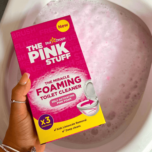 6 x The Pink Stuff The Miracle Foaming Toilet Cleaner 3 Pack