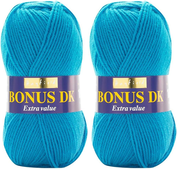 Sirdar Hayfield Bonus DK Double Knitting, White (961), 100G