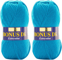 Sirdar Hayfield Bonus DK Double Knitting, White (961), 100G