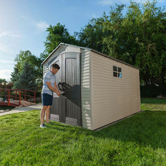 Lifetime 7Ft X 12Ft (2.1 X 3.6M) Storage Shed - Model 60282