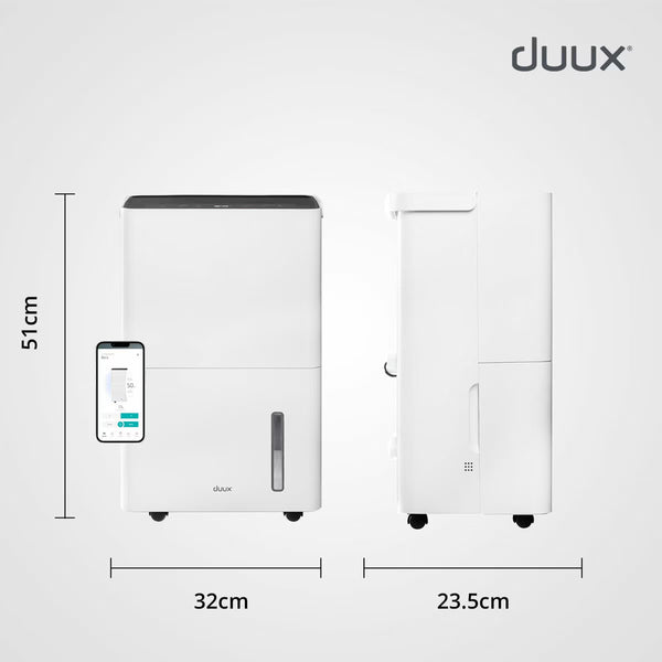 Duux Bora Smart Dehumidifier 30L, DXDH30UK